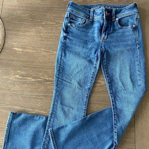American Eagle super stretch Kick Boot jeans